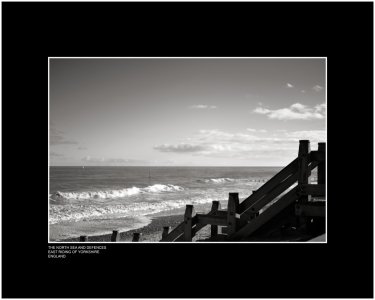 The North Sea and defences East Riding of Yorkshire England.jpg