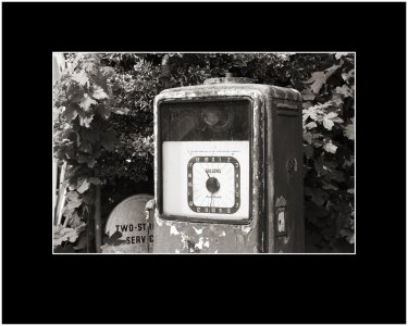 Old School Petrol Pump in Woodhall Spa Lincolnshire England.jpg