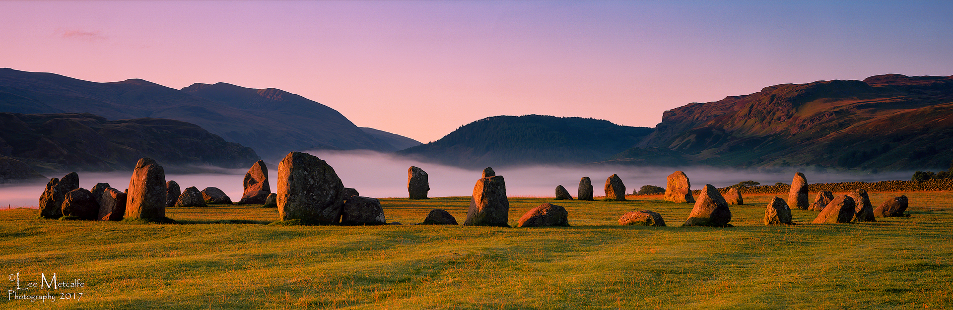 Castlerigg misty sunrise